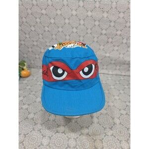 Teenage Mutant Ninja Turtles Raphael TMNT 1990 Hat 80s 90s Boys Rare VTG MIRAGE